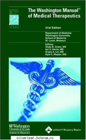 Washington Manual of Medical Therapeutics - Washington Manual of Medical Therapeutics - International E-Books